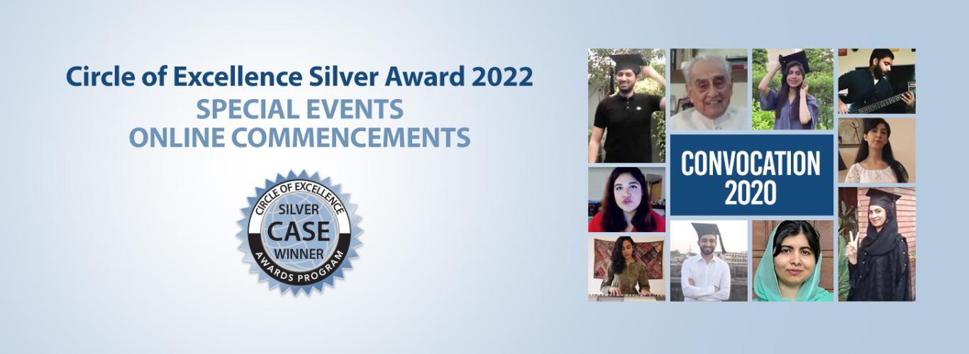 LUMS Wins Global CASE Award for its Virtual Convocation